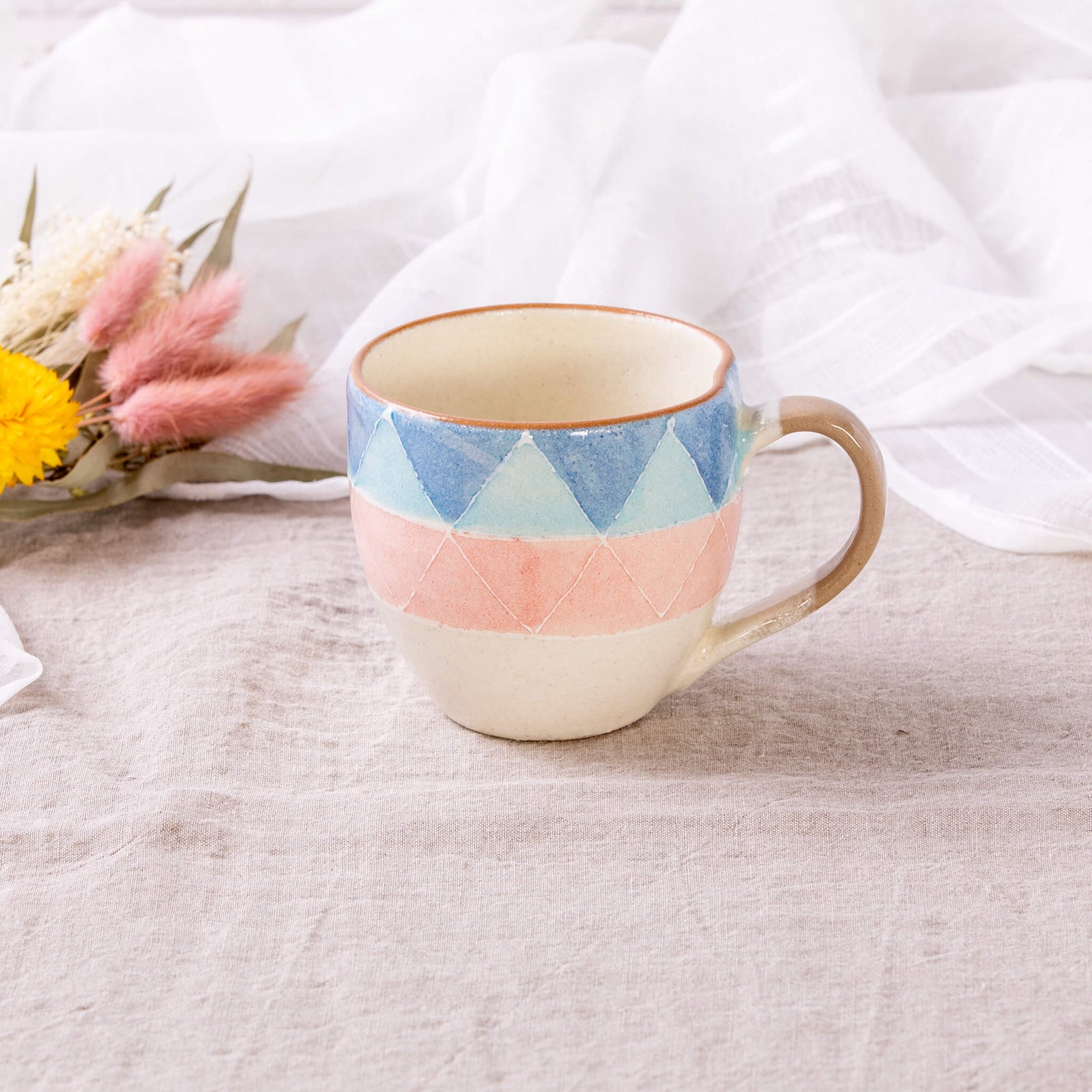 circus マグカップ ブルー – 丹山窯 土岐美濃焼 TANZAN